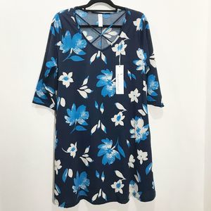 Heathmoor Large Floral Print Dress With Pockets
